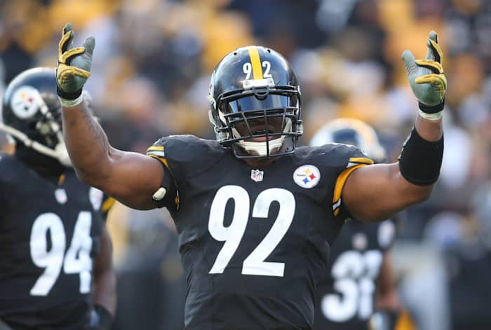 James Harrison has the most sacks in Steelers franchise history.